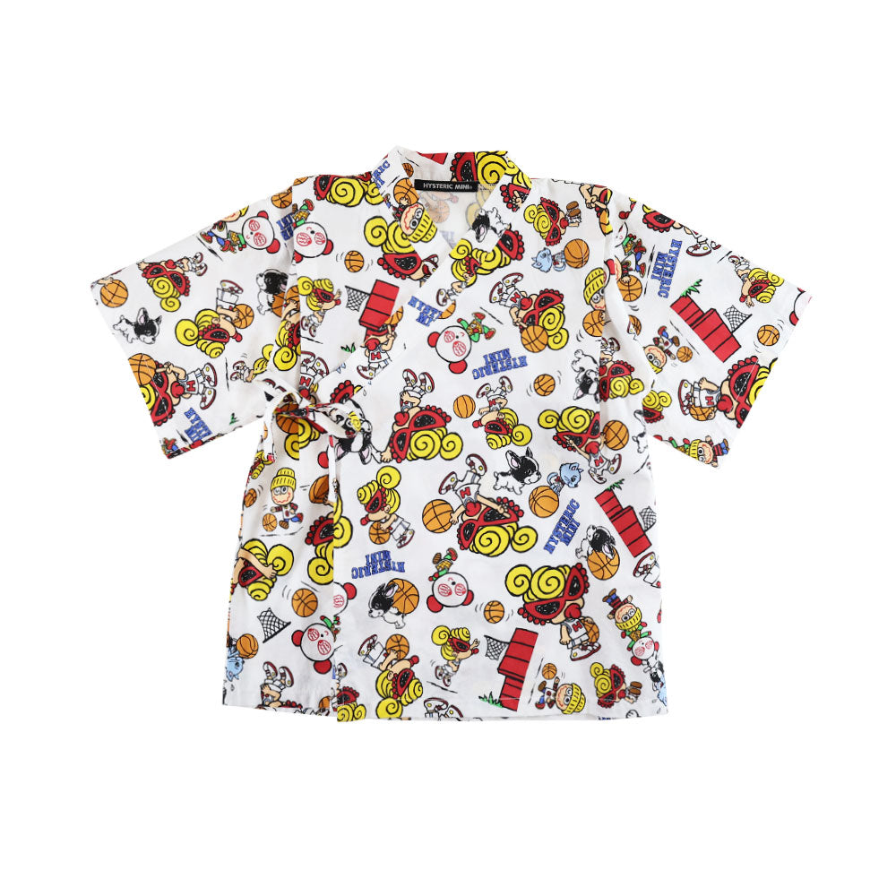 HYSTERIC MINI HOOPS 総柄 甚平