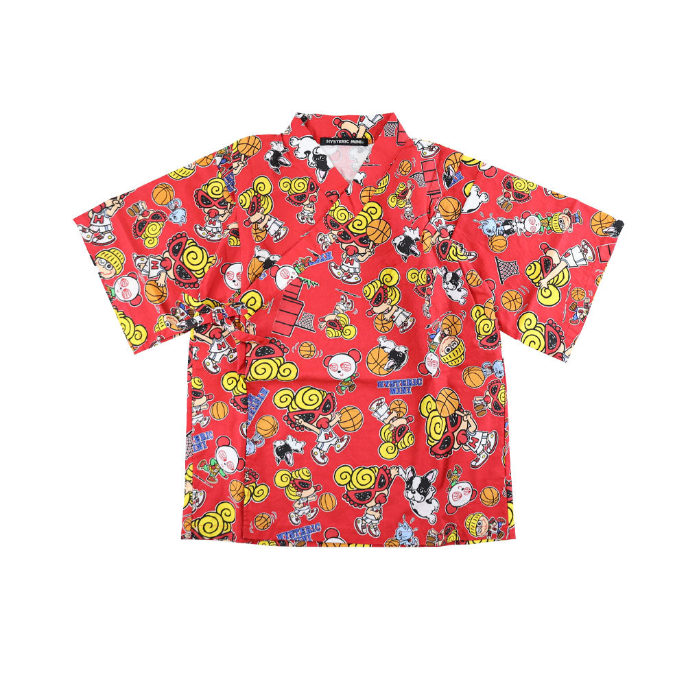 HYSTERIC MINI HOOPS 総柄 甚平