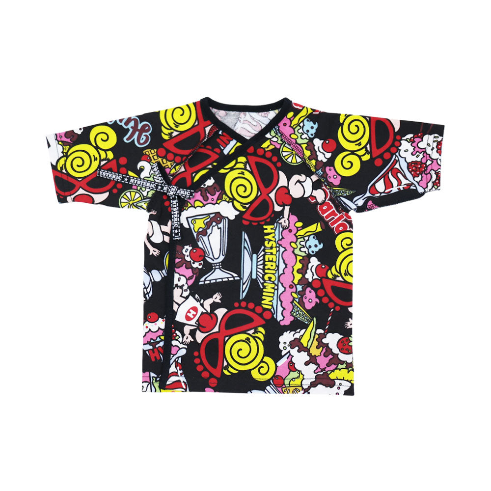 HYSTERIC MINI SWEETS PARLOR 総柄 短肌着 – Hystericmini OnlineStore
