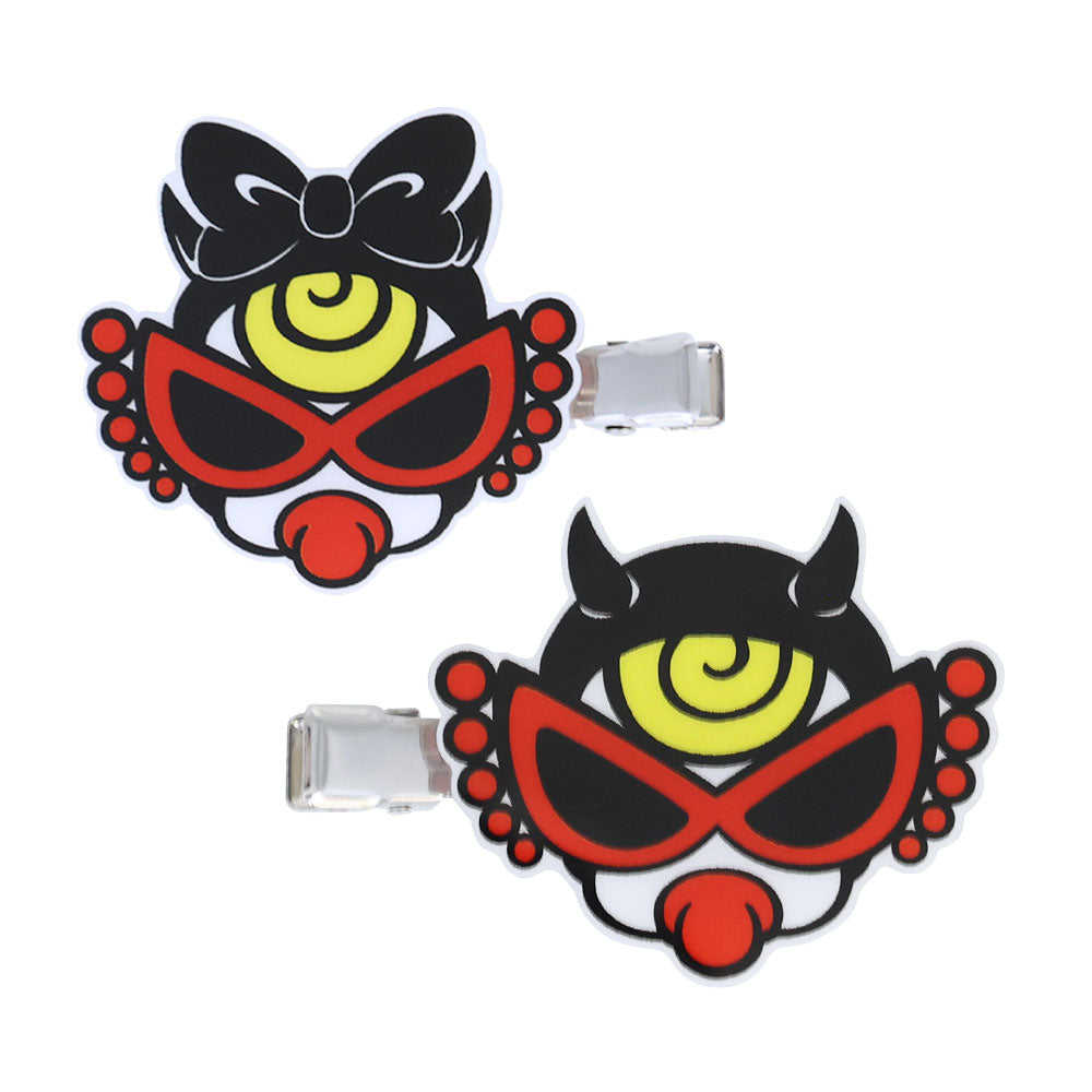DEVILKIN ヘアクリップ2個セット