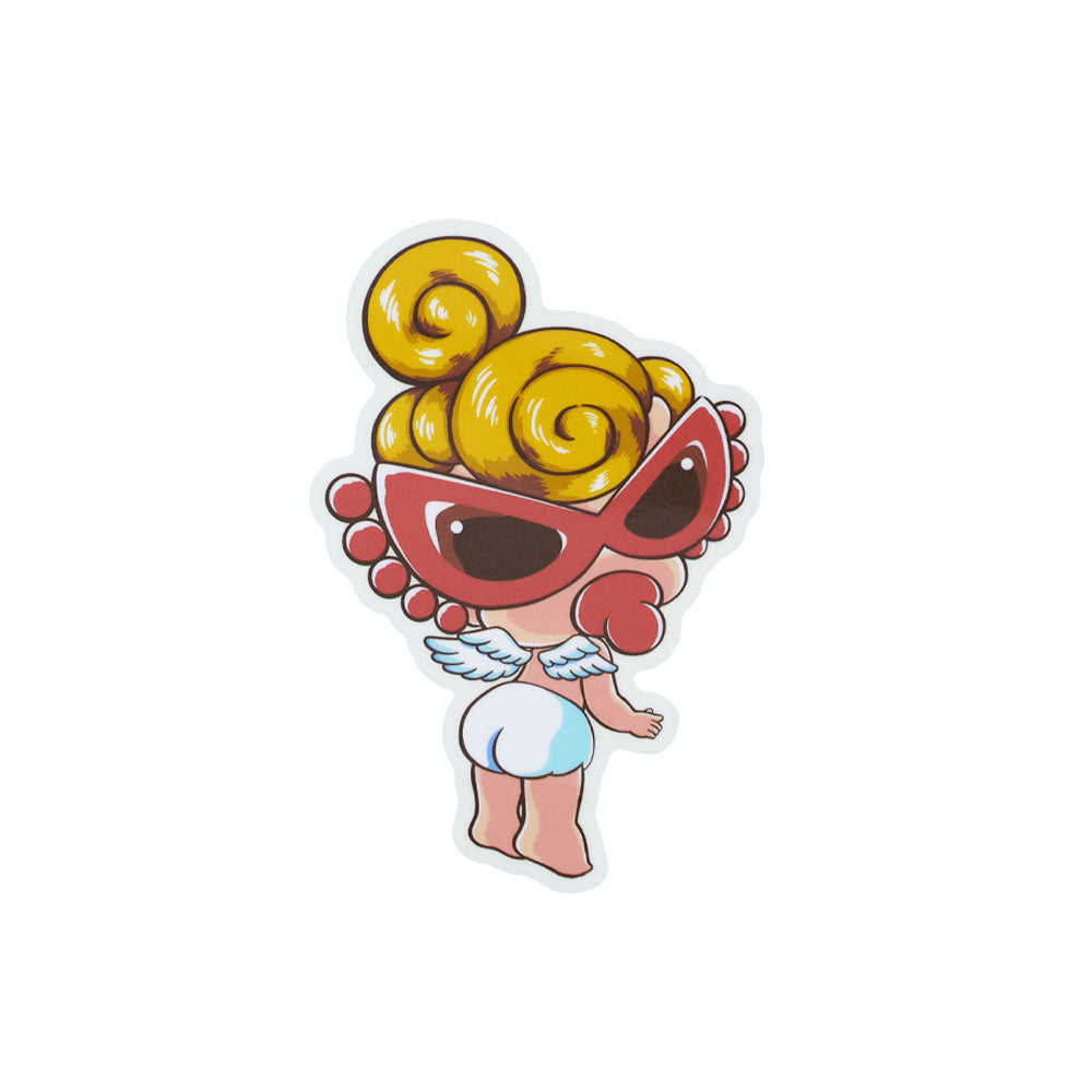 振り向き ANGEL MINI ステッカー