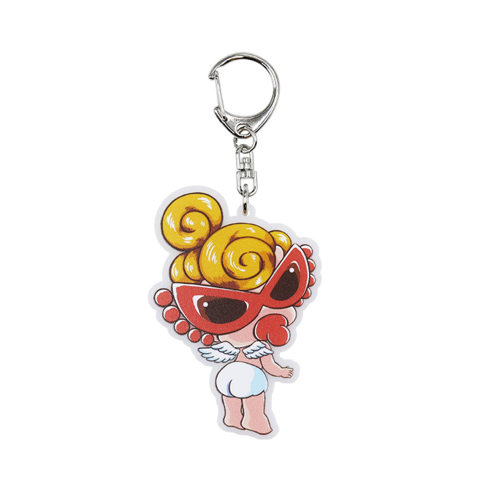 振り向き ANGEL MINI アクリルキーホルダー