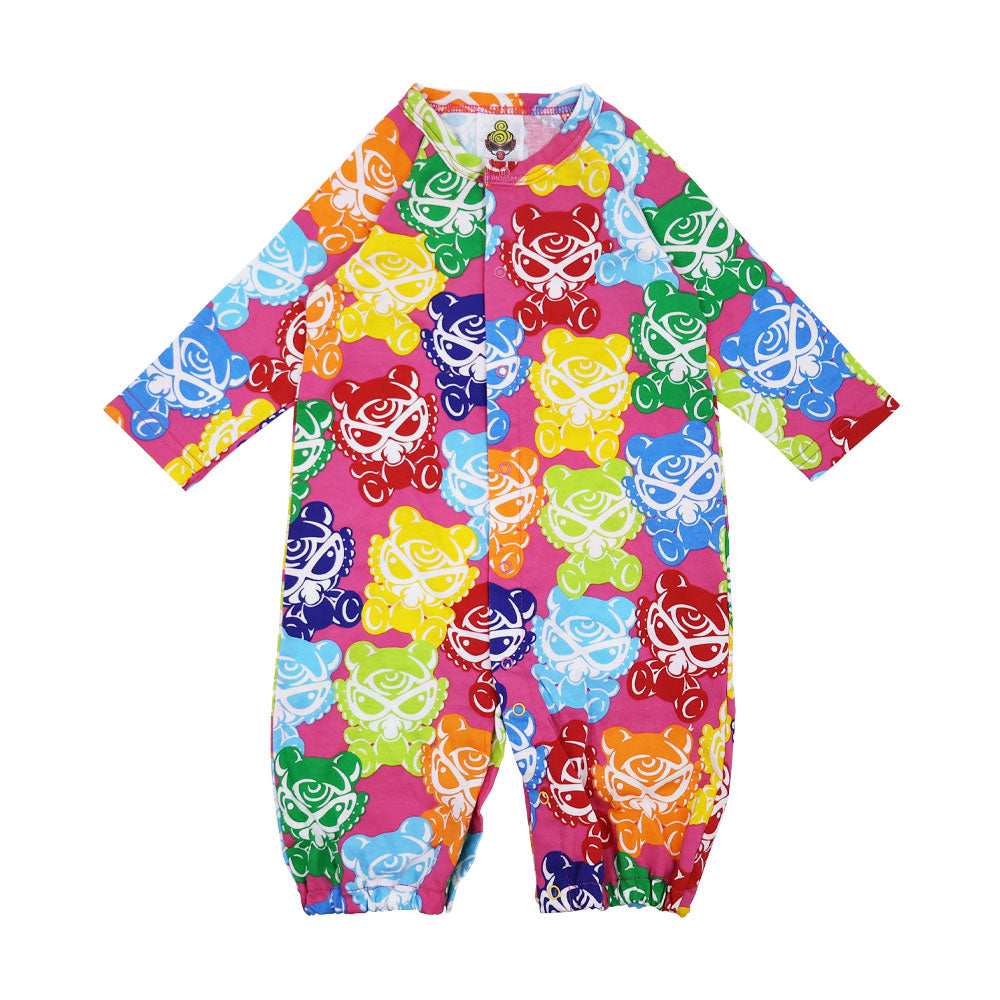 TEDDY MINI SUGAR HIGH 総柄 長袖2WAYALL