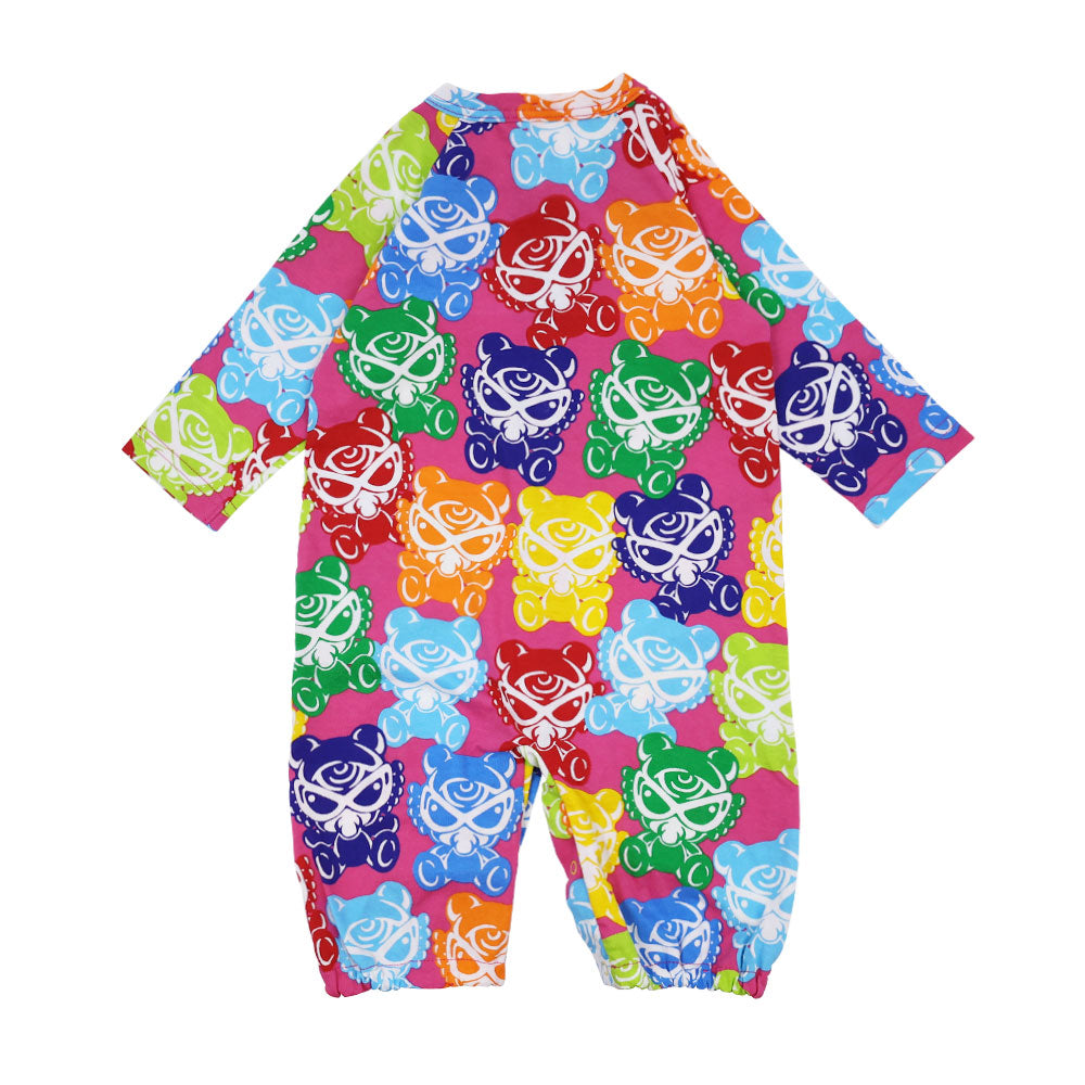 TEDDY MINI SUGAR HIGH 総柄 長袖2WAYALL