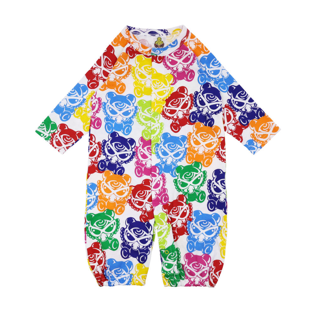 TEDDY MINI SUGAR HIGH 総柄 長袖2WAYALL