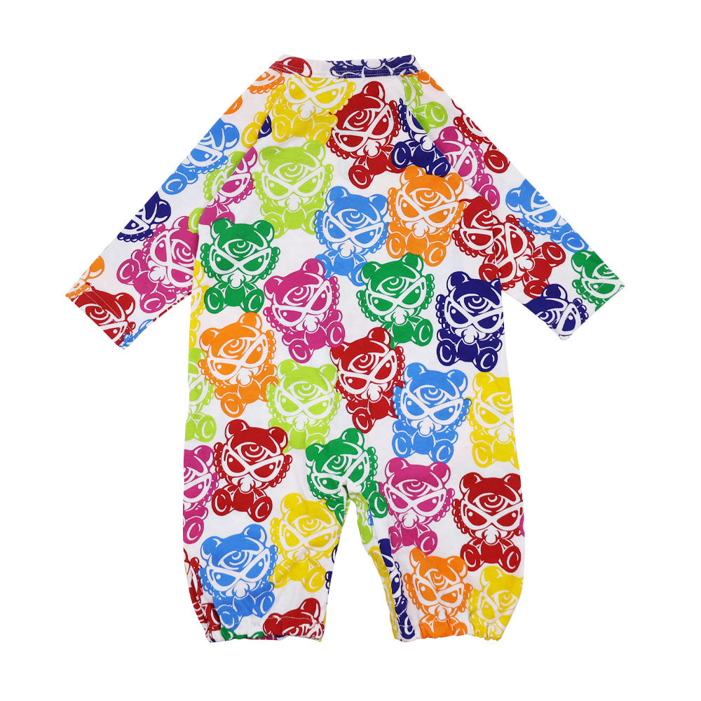 TEDDY MINI SUGAR HIGH 総柄 長袖2WAYALL