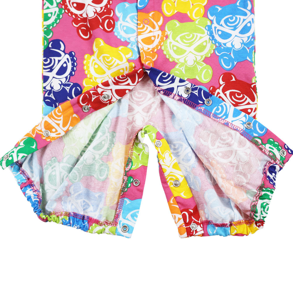 TEDDY MINI SUGAR HIGH 総柄 長袖2WAYALL