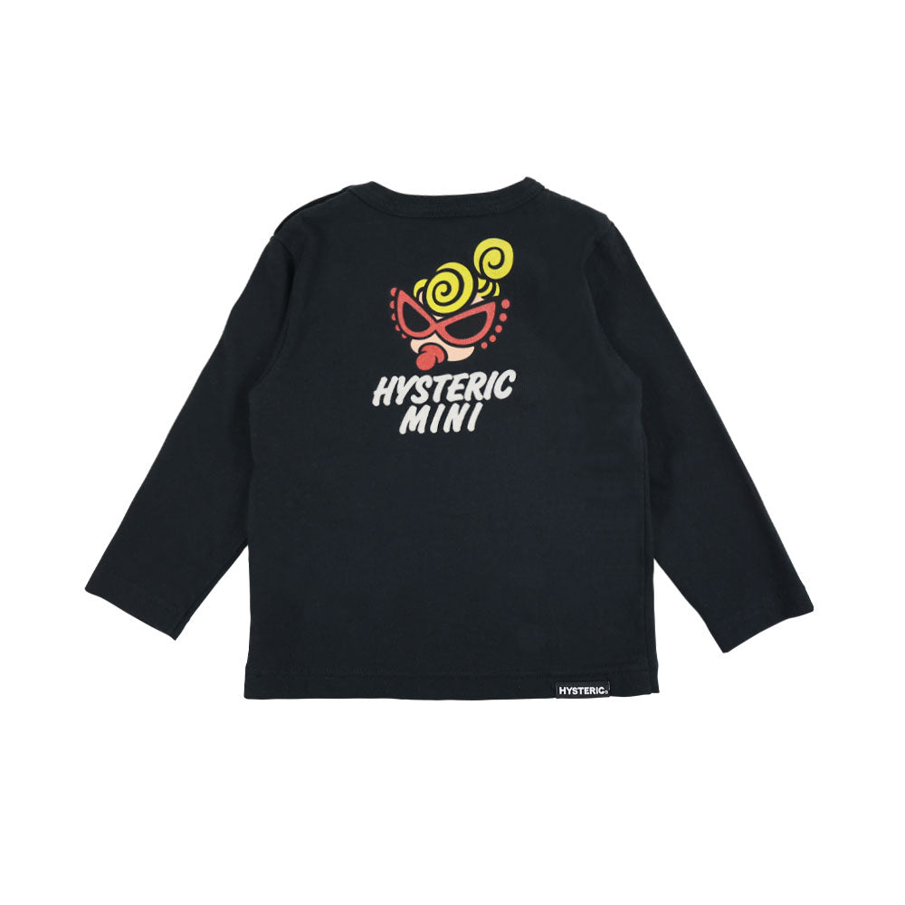 [7月予約商品]MINI FACE WITH SPEECH BALLOON 長袖Tシャツ