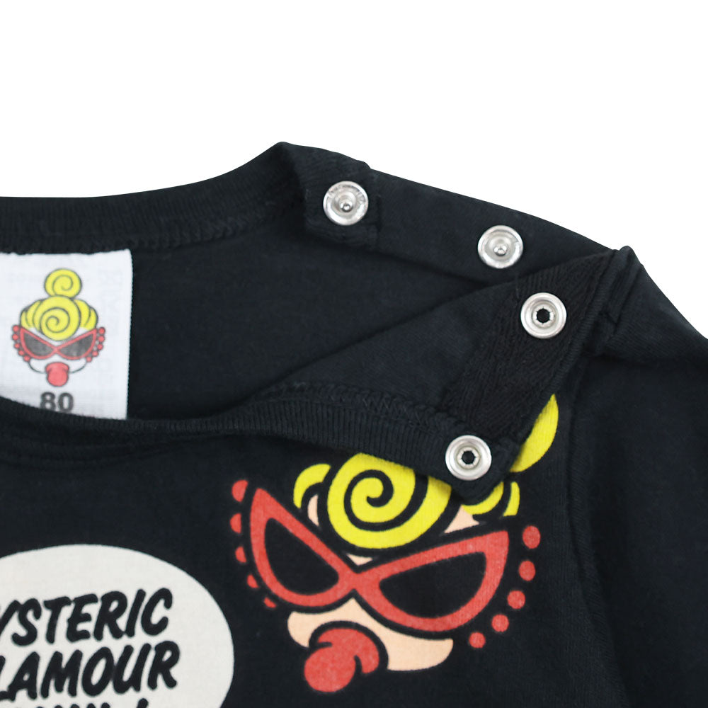 [7月予約商品]MINI FACE WITH SPEECH BALLOON 長袖Tシャツ