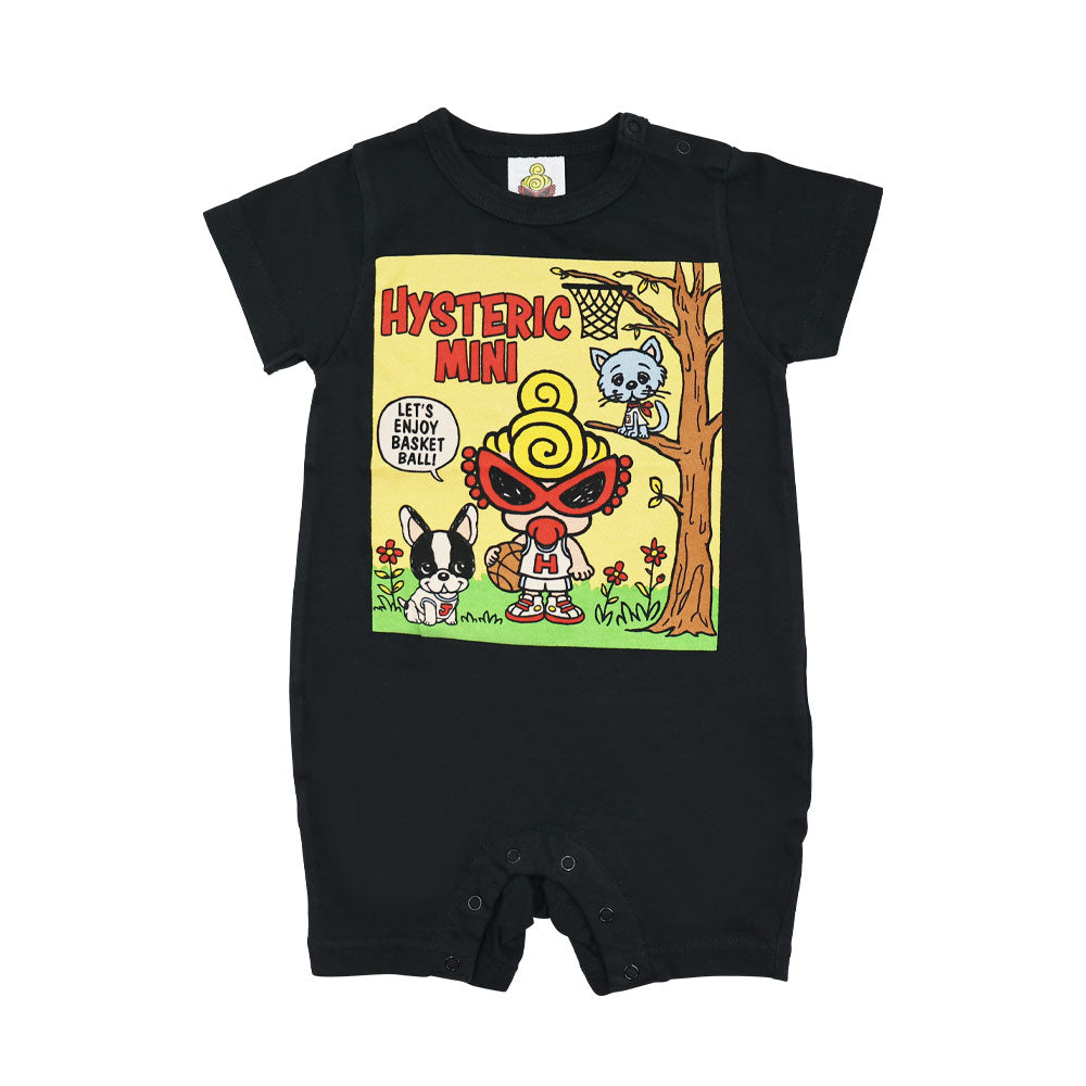 HYSTERIC MINI HOOPS BOX GRAPHICショートオール