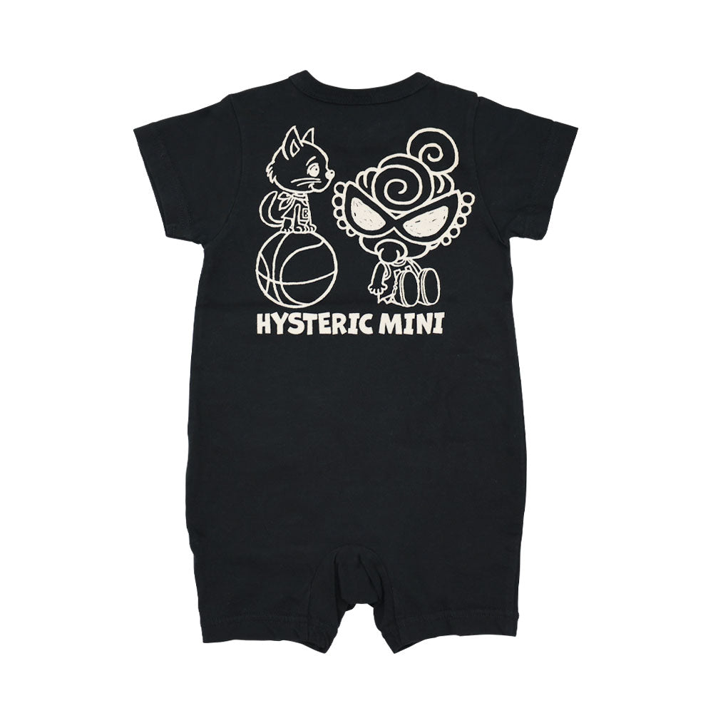 HYSTERIC MINI HOOPS BOX GRAPHICショートオール