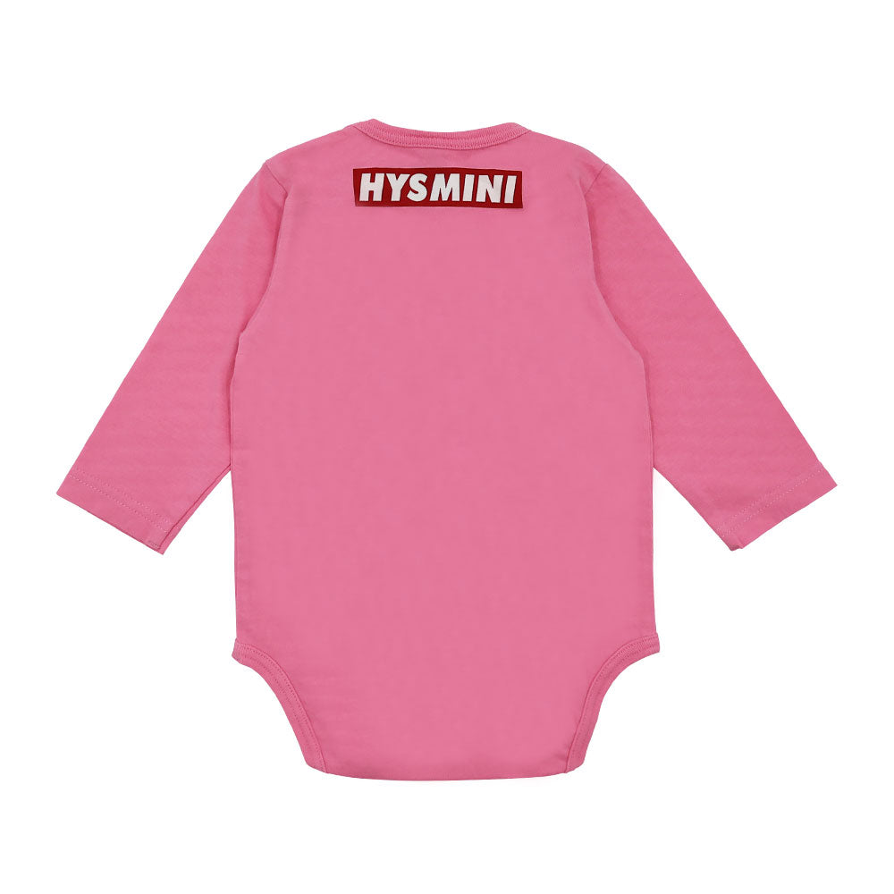 BOX LOGO 長袖ロンパース
