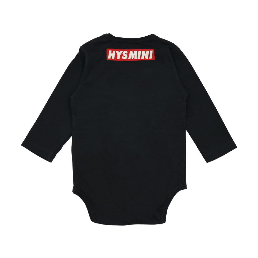 BOX LOGO 長袖ロンパース
