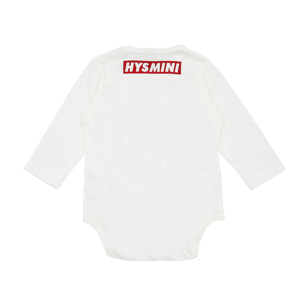 BOX LOGO 長袖ロンパース