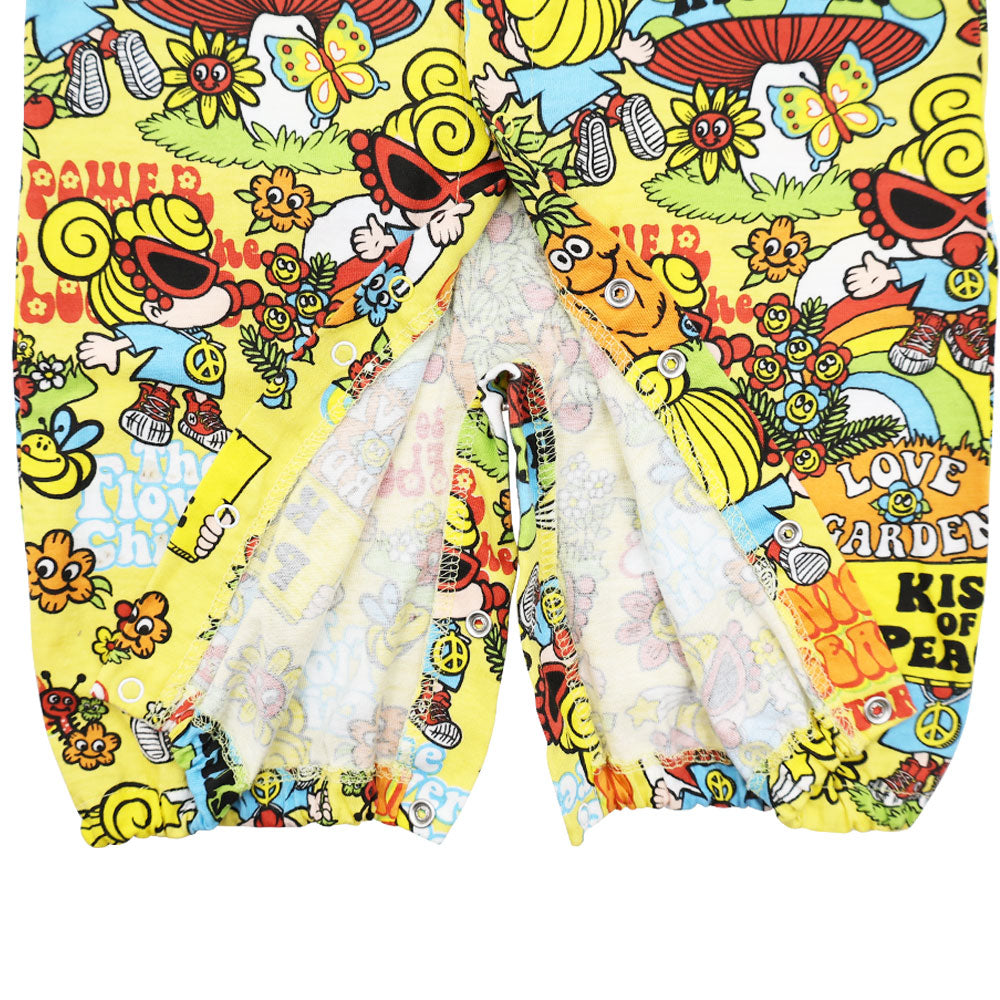 FLOWER CHILDREN 総柄 長袖2WAYALL