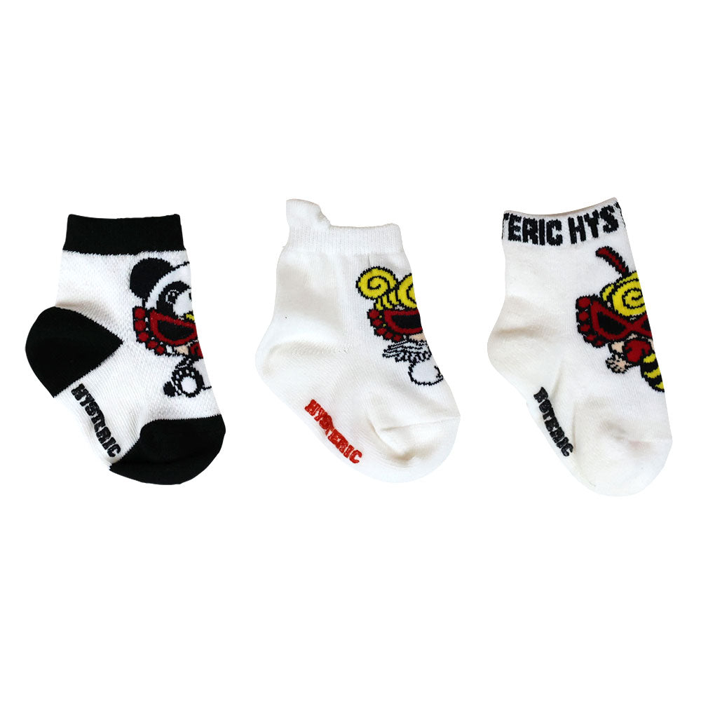 MINI ALLSTAR ベビー3Pソックス