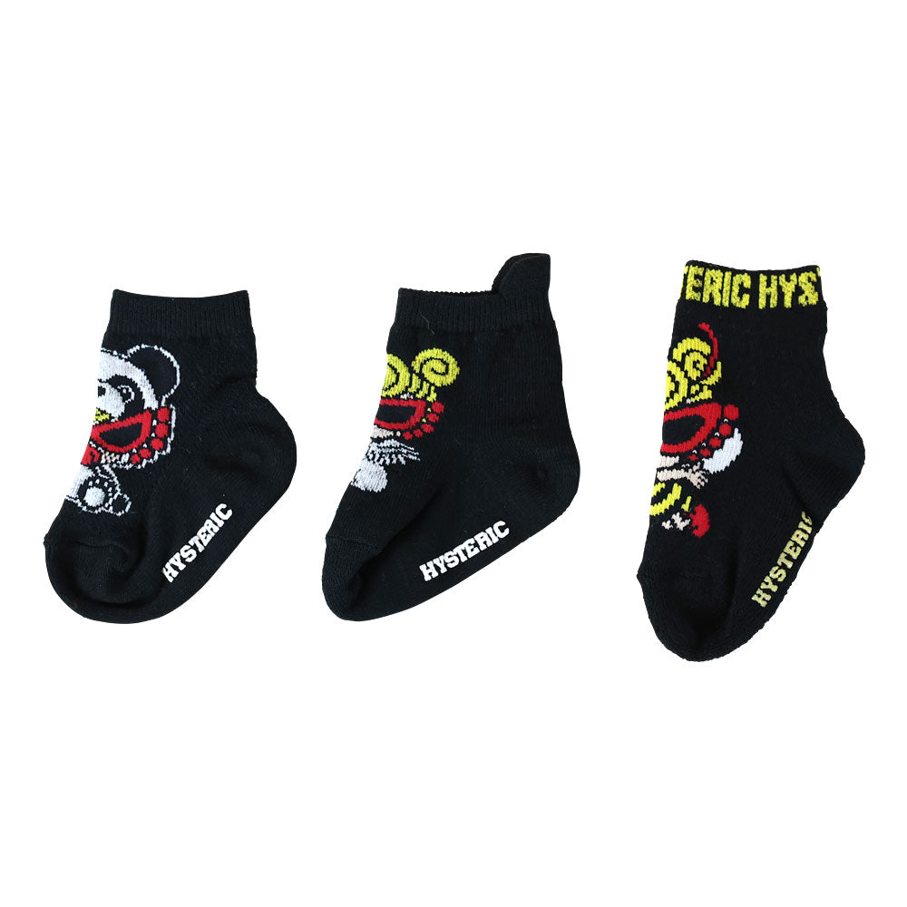 MINI ALLSTAR ベビー3Pソックス – Hystericmini OnlineStore