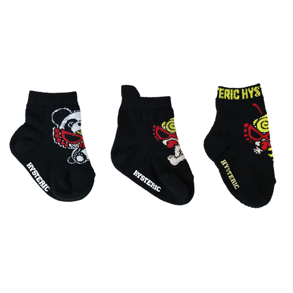 MINI ALLSTAR ベビー3Pソックス