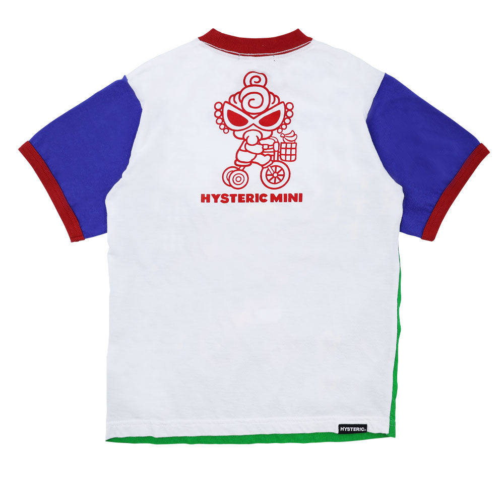 HAPPY DRIVE マルチカラー 半袖Tシャツ