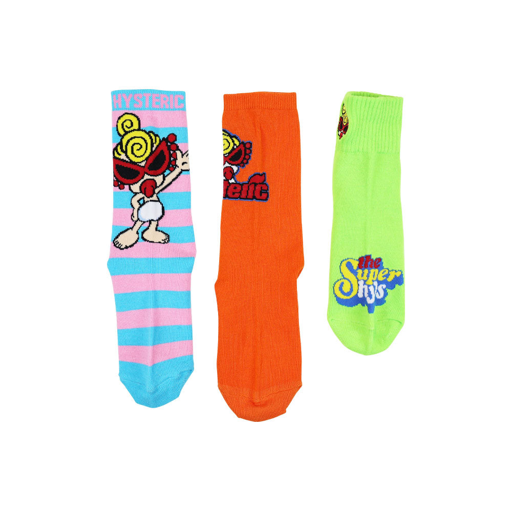 [6月予約商品]SUPER HYS 3P ソックス