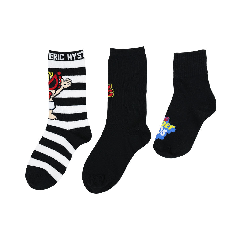 [6月予約商品]SUPER HYS 3P ソックス