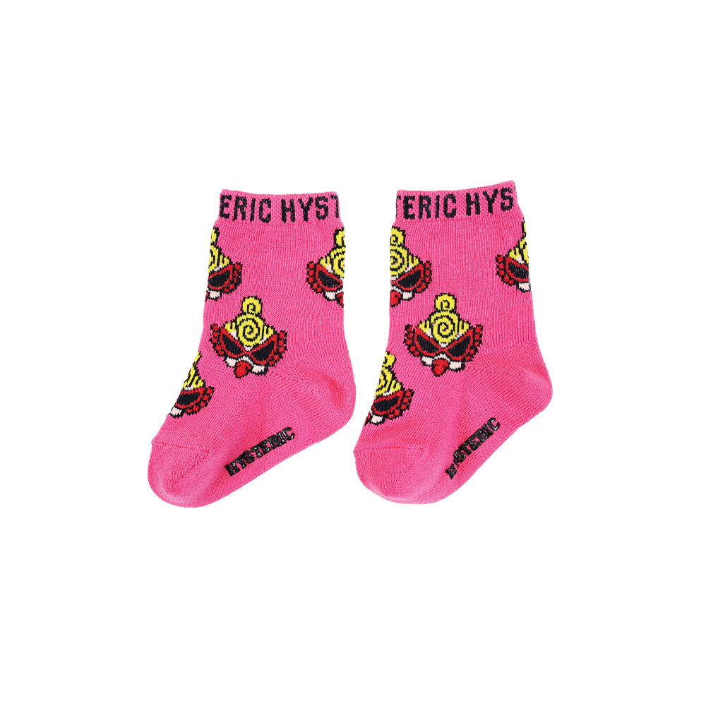 [9月予約商品]MINI FACEハイソックス