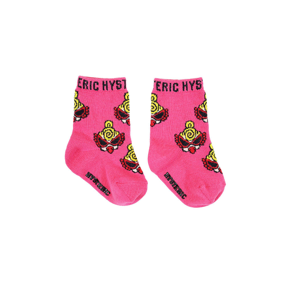 [9月予約商品]MINI FACEハイソックス