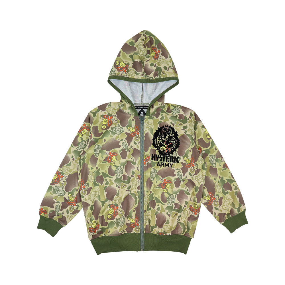 吸水速乾 DUCK HUNTER CAMO総柄 メッシュジャケット