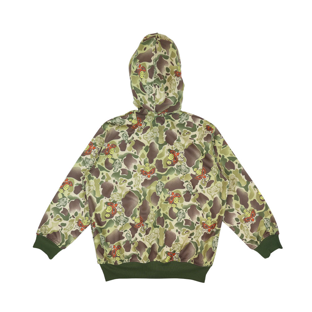 吸水速乾 DUCK HUNTER CAMO総柄 メッシュジャケット