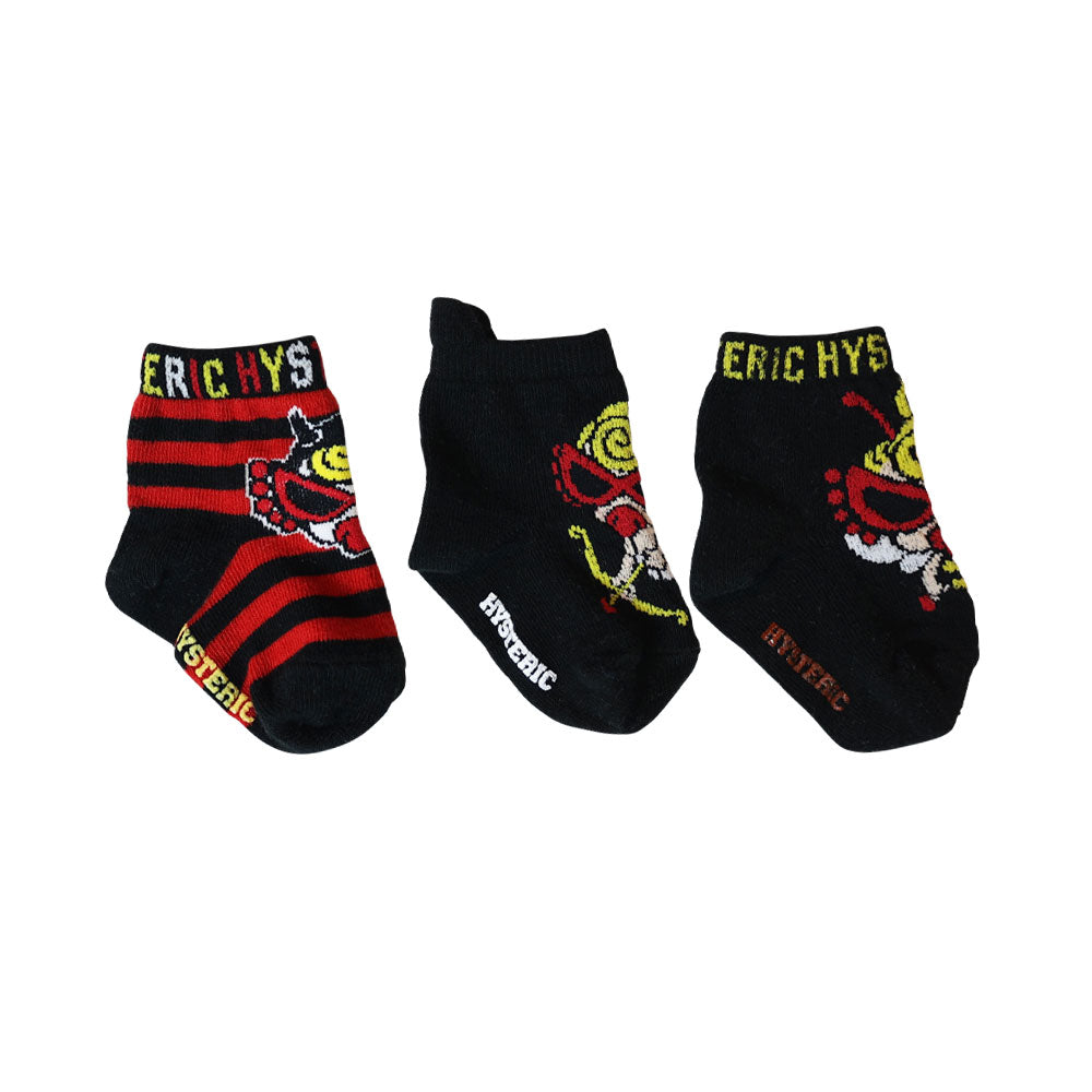 [6月予約商品]ALL STARS BABY 3P ソックス