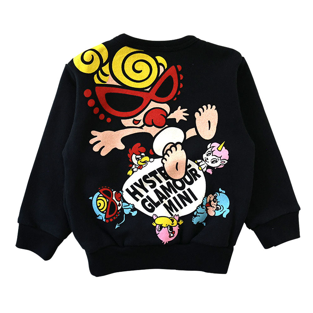 JUMP HIGH TO THE SKY 裏毛トレーナー