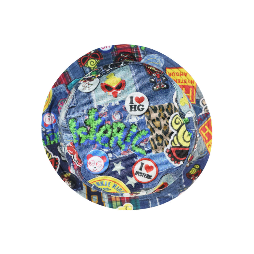 [9月予約商品]DENIM FREAK 総柄 ハット