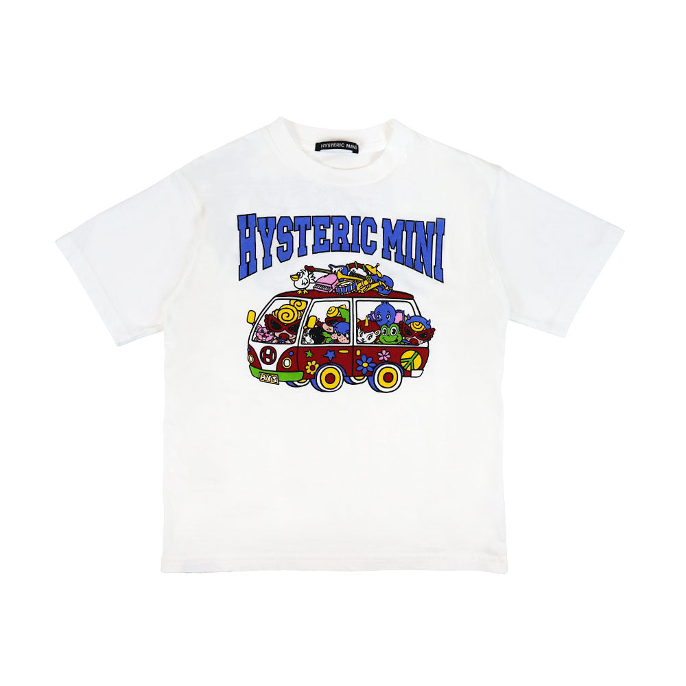 [6月予約商品]A DRIVE WITH HYS MINI BAND WAGON 半袖Tシャツ