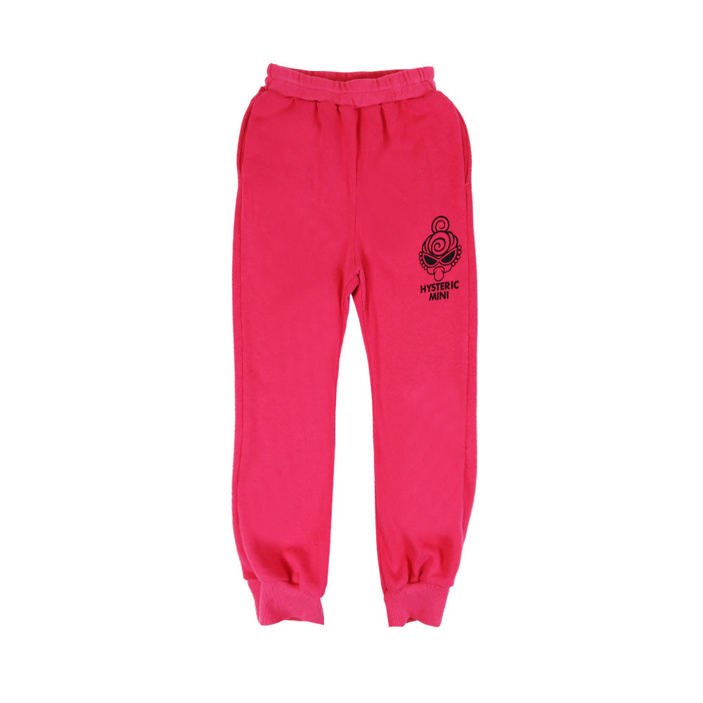 MINI FACE&LOGO 裏毛スウェットパンツ