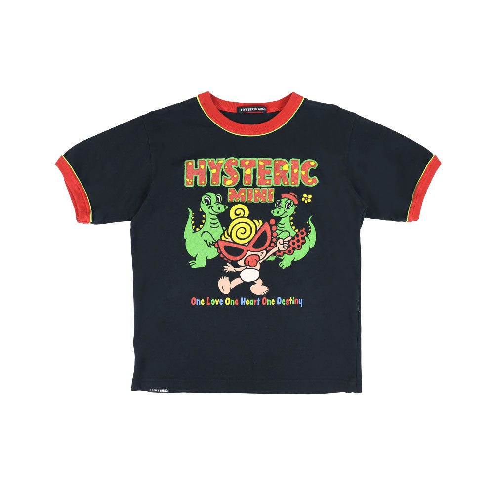 6月予約商品]MINI WITH BOB&MARIE リンガーTシャツ – Hystericmini