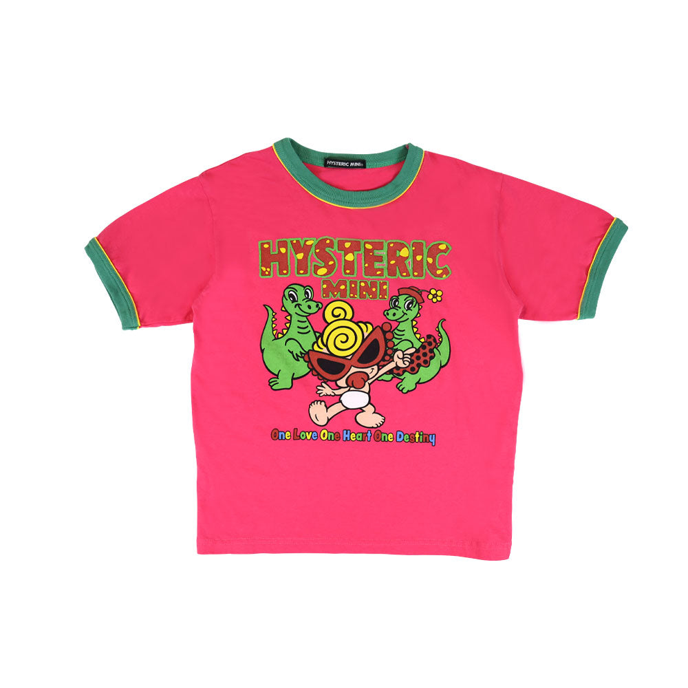 [6月予約商品]MINI WITH BOB&MARIE リンガーTシャツ