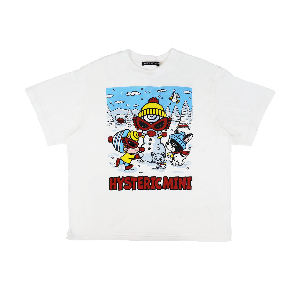 [6月予約商品]LET'S MAKE A SNOWMAN WITH J 半袖Tシャツ