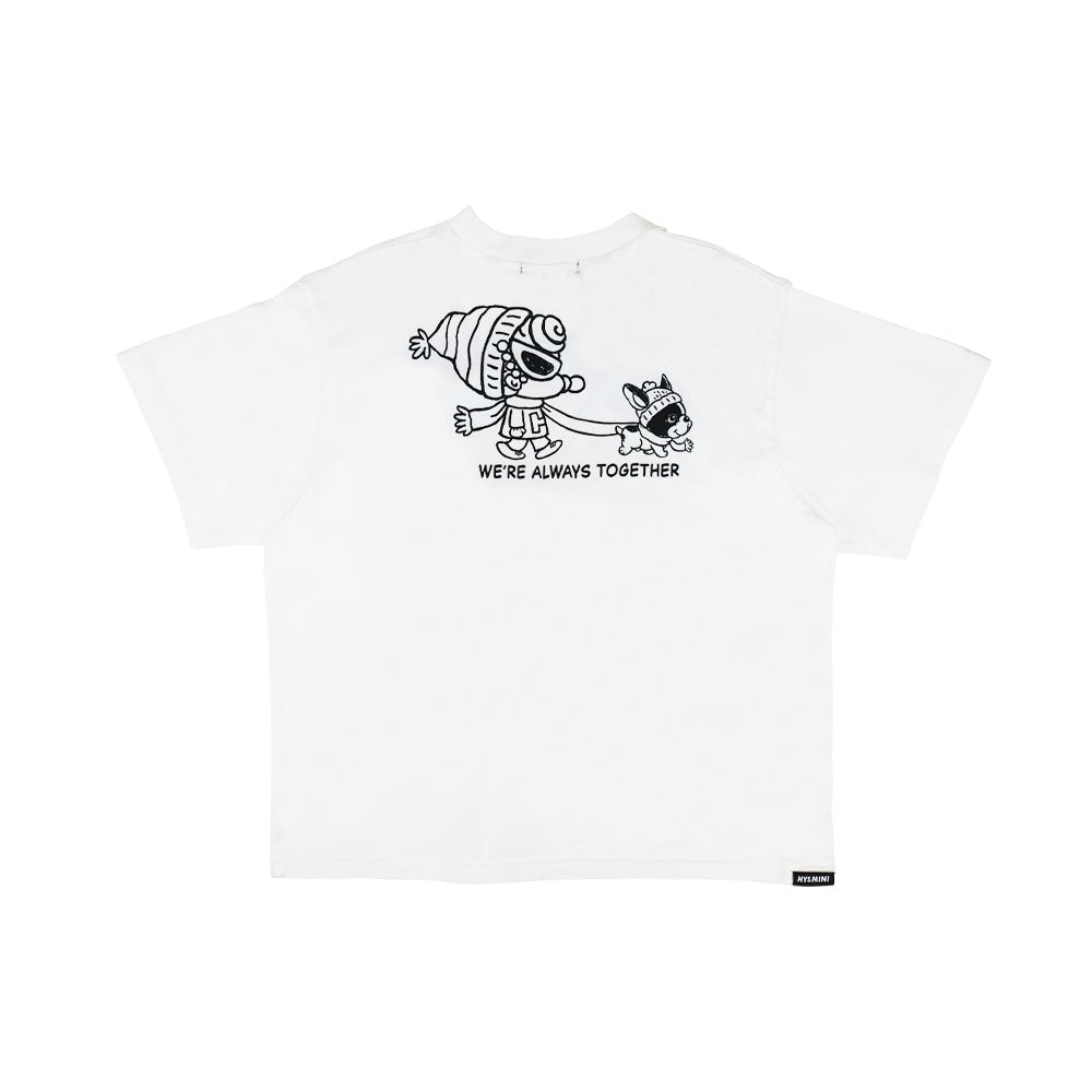[6月予約商品]LET'S MAKE A SNOWMAN WITH J 半袖Tシャツ