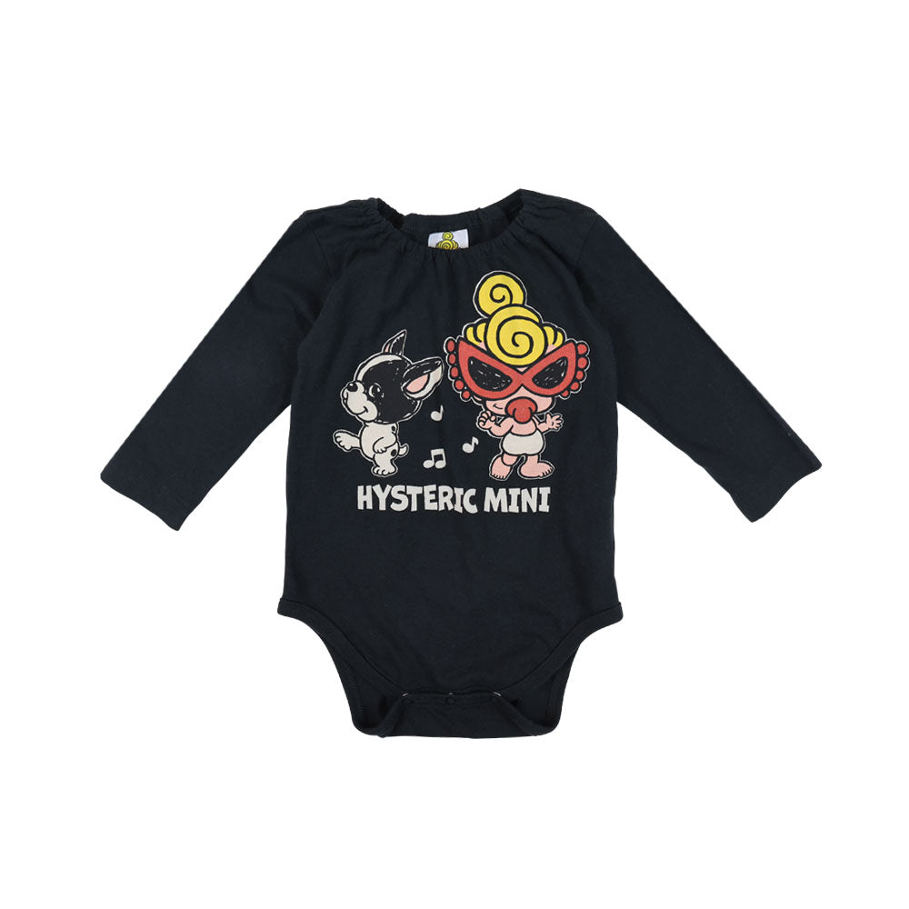 [6月予約商品]LITTLE SWING WITH J 長袖ロンパース