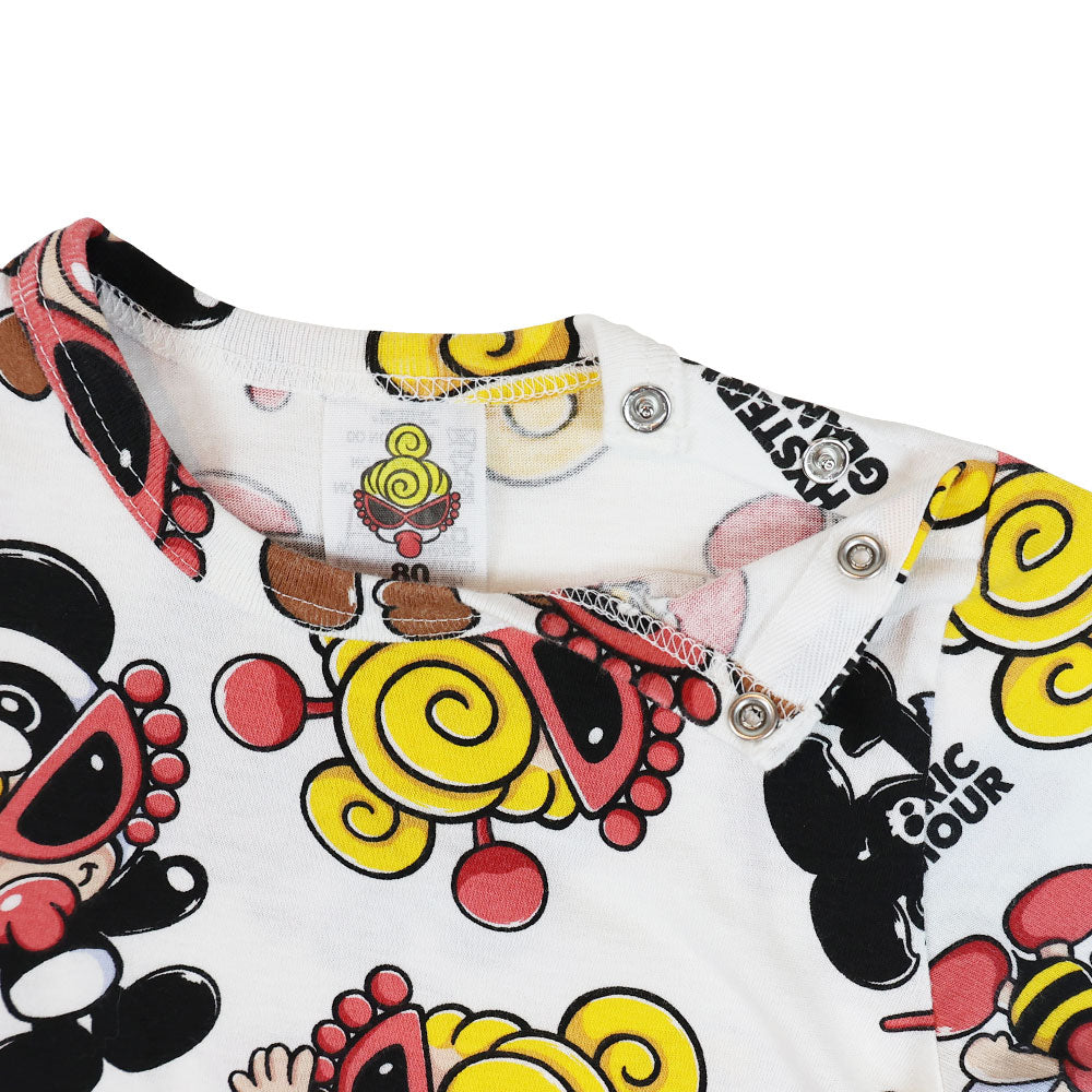 [6月予約商品]PLUMP MINI総柄 半袖Tシャツ