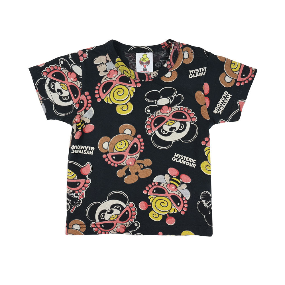 [6月予約商品]PLUMP MINI総柄 半袖Tシャツ