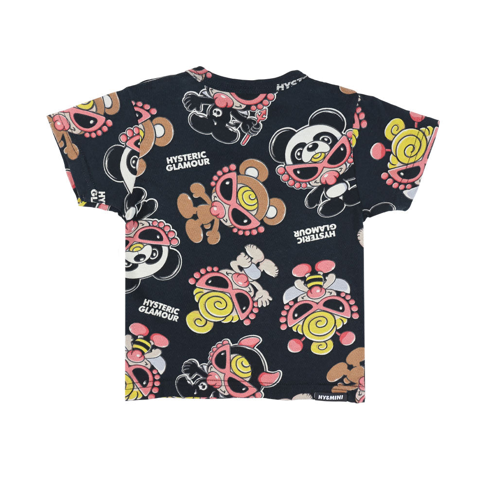 [6月予約商品]PLUMP MINI総柄 半袖Tシャツ