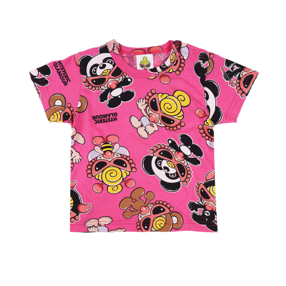 [6月予約商品]PLUMP MINI総柄 半袖Tシャツ