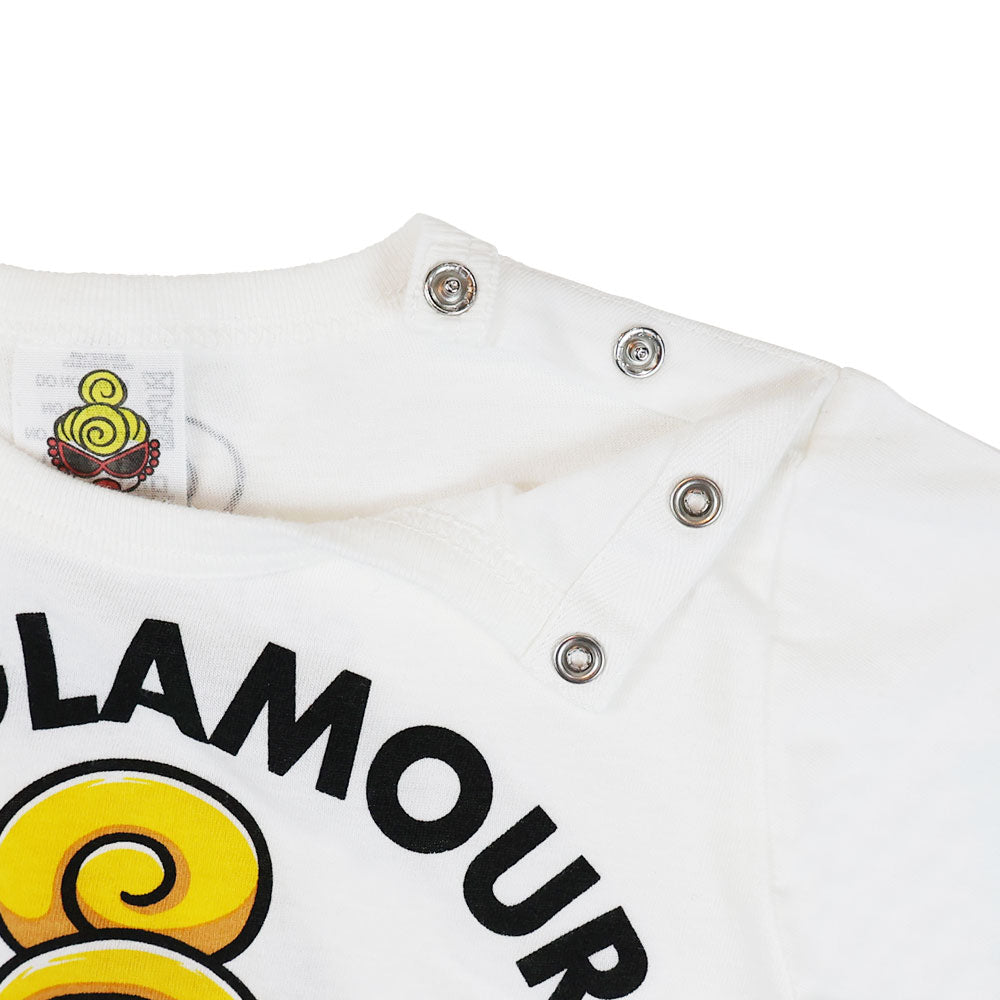 [6月予約商品]PLUMP MINI WITH A SMILE 半袖Tシャツ