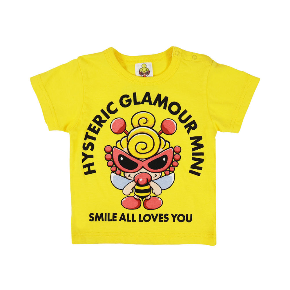 PLUMP MINI WITH A SMILE 半袖Tシャツ – Hystericmini OnlineStore