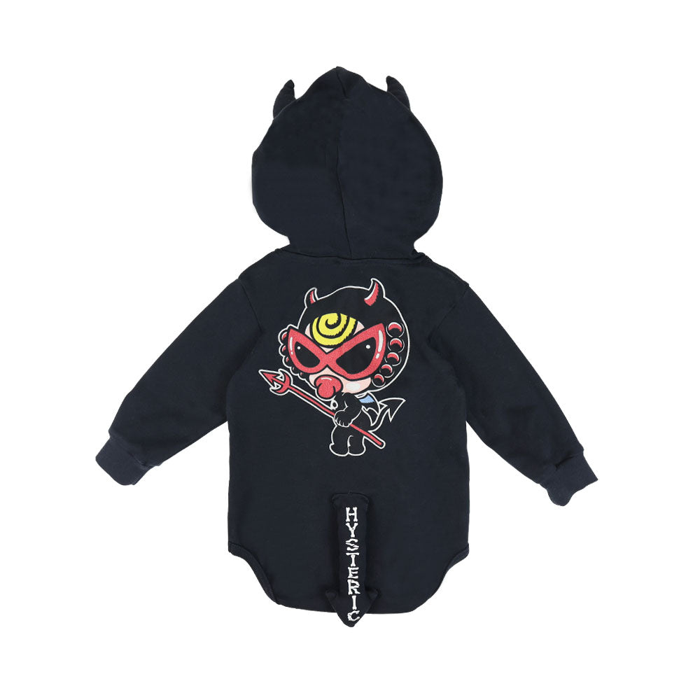 [6月予約商品]DEVILKIN しっぽ&つの付き 長袖ロンパース
