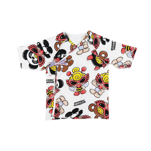 6月予約商品]PLUMP MINI総柄 5分袖 短肌着 – Hystericmini OnlineStore