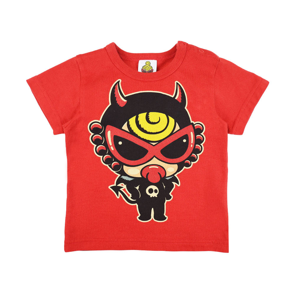 [6月予約商品]DEVILKIN 羽付き 半袖Tシャツ