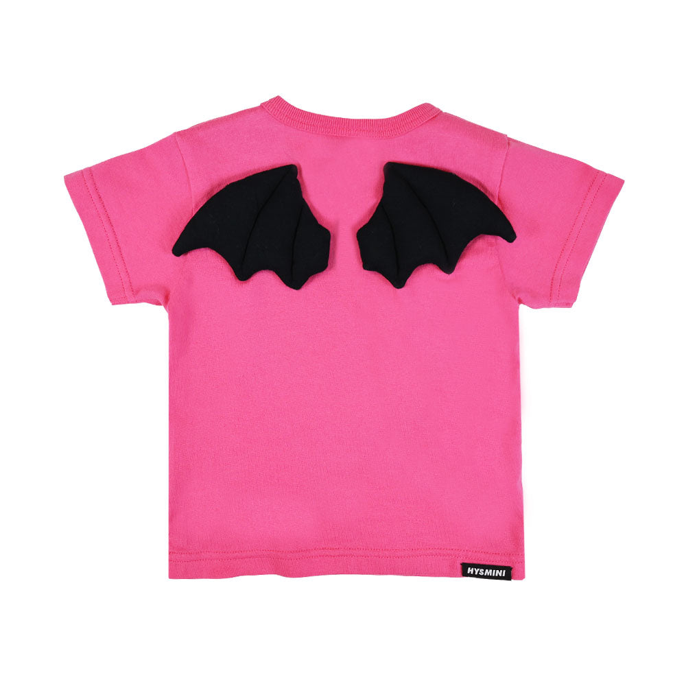 [6月予約商品]DEVILKIN 羽付き 半袖Tシャツ