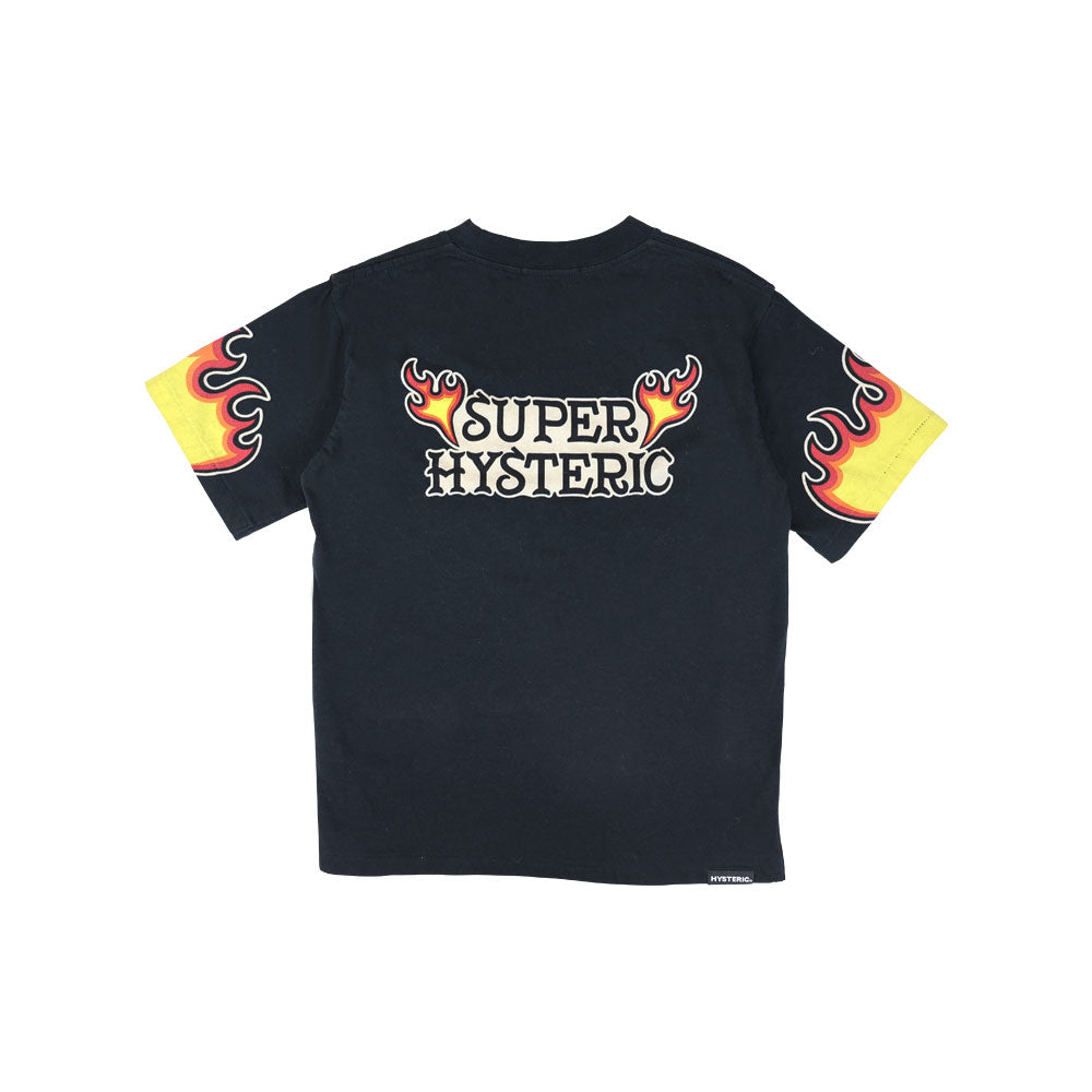 [6月予約商品]DRIVE LIKE A FIRE 半袖Tシャツ